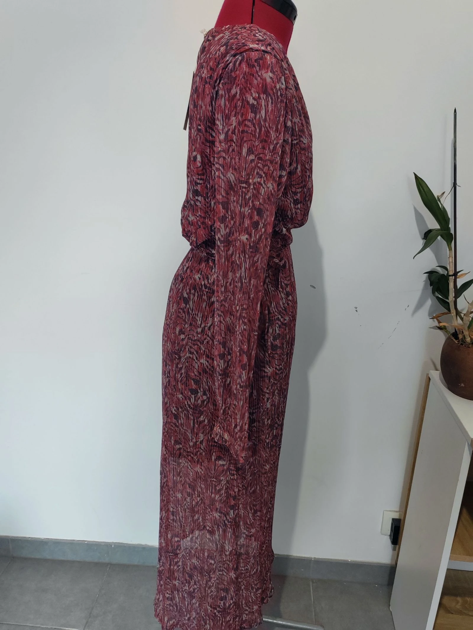 Vestido fluido em voile – photo 3